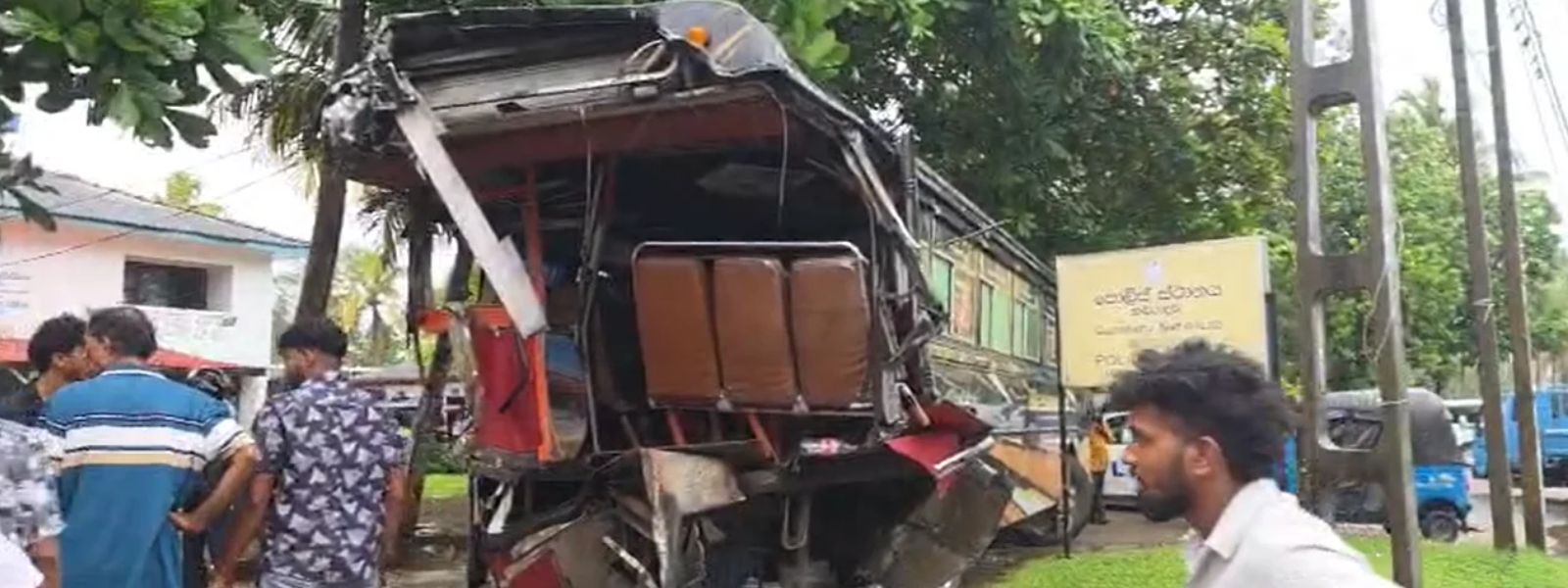 10 Children Killed in Koggala Bus-Train Collision